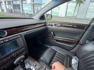 2008 Volkswagen Phaeton Long I, чёрный, 850000 рублей, вид 5
