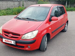2006 Hyundai Getz I Рестайлинг, красный, 300000 рублей, вид 1