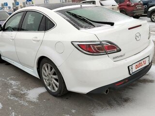 2010 Mazda 6 II (GH) Рестайлинг, белый, 900000 рублей, вид 3