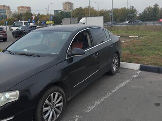 2007 Volkswagen Passat B6, чёрный, 480000 рублей, вид 3
