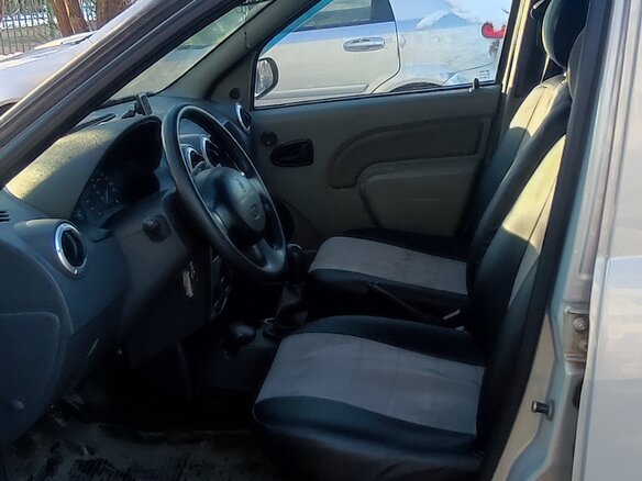 2008 Renault Logan I, серый, 380000 рублей - вид 12