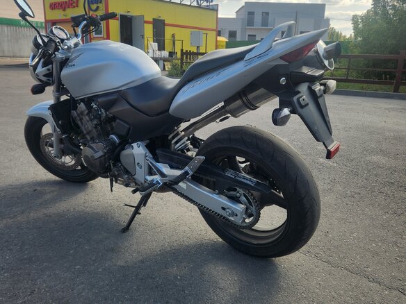 2003 Honda CB 600F Hornet, серебристый, 420000 рублей - вид 7