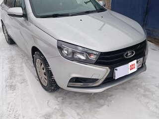 2018 Lada (ВАЗ) Vesta I, серебристый, 925000 рублей, вид 4