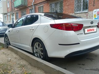 2014 Kia Optima III Рестайлинг, белый, 820000 рублей, вид 5