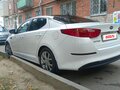 2014 Kia Optima III Рестайлинг, белый, 820000 рублей - вид 4