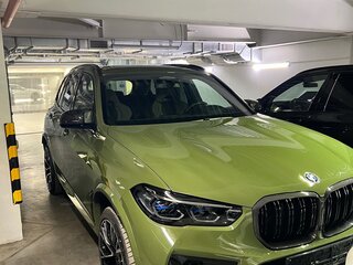 2021 BMW X5 M Competition III (F95), зелёный, 10500000 рублей, вид 3