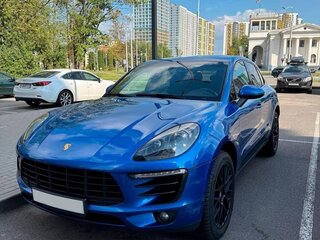 2015 Porsche Macan S I, синий, 2250000 рублей, вид 3