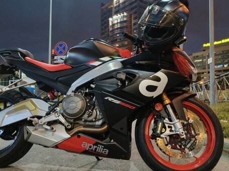 2021 Aprilia RS 660, чёрный, 900000 рублей, вид 3