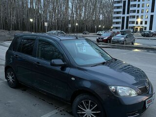 2003 Mazda Demio II (DY), чёрный, 310000 рублей, вид 4