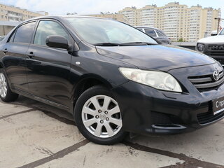 2008 Toyota Corolla X (E140, E150), чёрный, 589000 рублей, вид 1