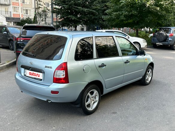 2012 Lada (ВАЗ) Kalina I, голубой - вид 4