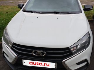 2020 Lada (ВАЗ) Vesta SW I, белый, 1050000 рублей, вид 2