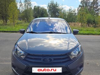 2021 Lada (ВАЗ) Granta I Рестайлинг, серый, 500000 рублей, вид 1
