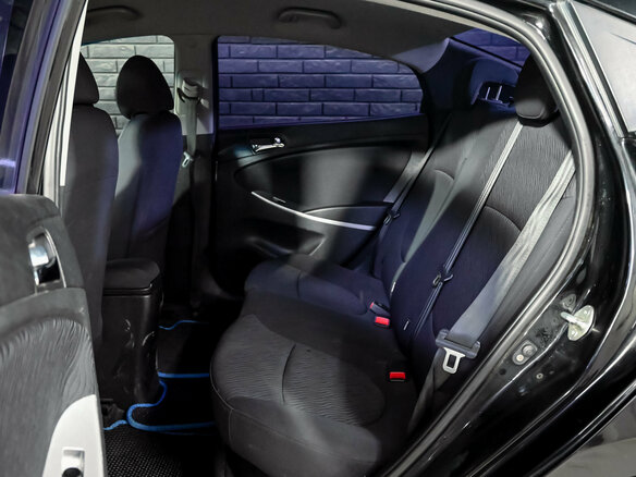 2012 Hyundai Solaris I, чёрный - вид 8