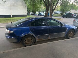 2003 Mazda 6 I (GG), синий, 180000 рублей, вид 2