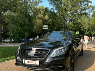 2016 Mercedes-Benz S-Класс 400 Long VI (W222, C217), чёрный, 2650000 рублей, вид 3