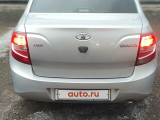 2017 Lada (ВАЗ) Granta I, серебристый, 499000 рублей, вид 4