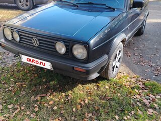 1991 Volkswagen Golf II, чёрный, 300000 рублей, вид 2