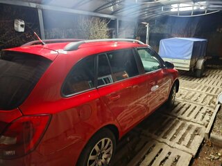2014 Skoda Fabia II Рестайлинг, красный, 750000 рублей, вид 5