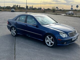 2004 Mercedes-Benz C-Класс 230 II (W203) Рестайлинг, синий, 710000 рублей, вид 5