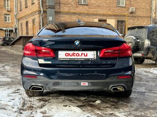 2017 BMW 5 серии 530d xDrive VII (G30/G31/G38), чёрный, 4090000 рублей, вид 5