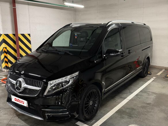 2019 Mercedes-Benz V-Класс Extra Long 250 d экстра длинный III (W447) Рестайлинг, чёрный, 5950000 рублей - вид 13