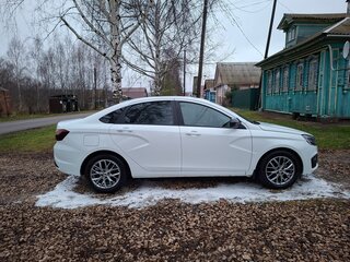 2023 Lada (ВАЗ) Vesta I Рестайлинг (NG), белый, 1300000 рублей, вид 3