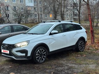 2024 Lada (ВАЗ) Vesta SW Cross I Рестайлинг (NG), белый, 1438000 рублей, вид 1