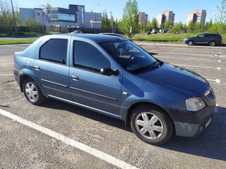 2008 Dacia Logan I, синий, 380000 рублей, вид 3
