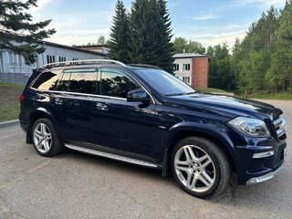 2014 Mercedes-Benz GL-Класс 350 II (X166), синий, 2890000 рублей, вид 1