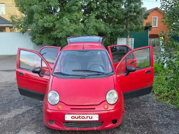 2006 Daewoo Matiz I Рестайлинг, красный, 90000 рублей - вид 2