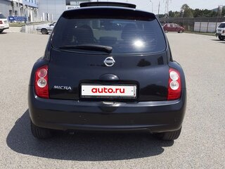 2007 Nissan Micra III (K12), чёрный, 690000 рублей, вид 5