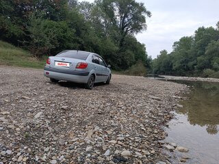 2007 Kia Rio II, серебристый, 499000 рублей, вид 3