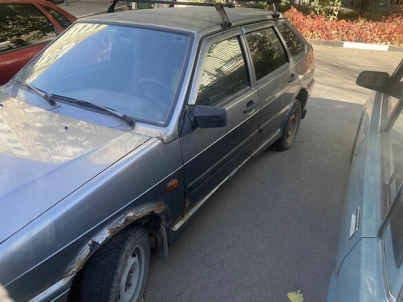 2011 Lada (ВАЗ) 2114, серый, 110000 рублей