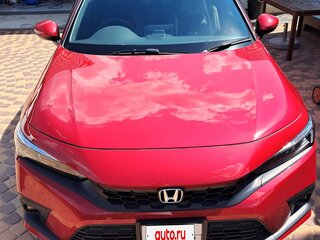 2021 Honda Civic XI, красный, 2500000 рублей, вид 4