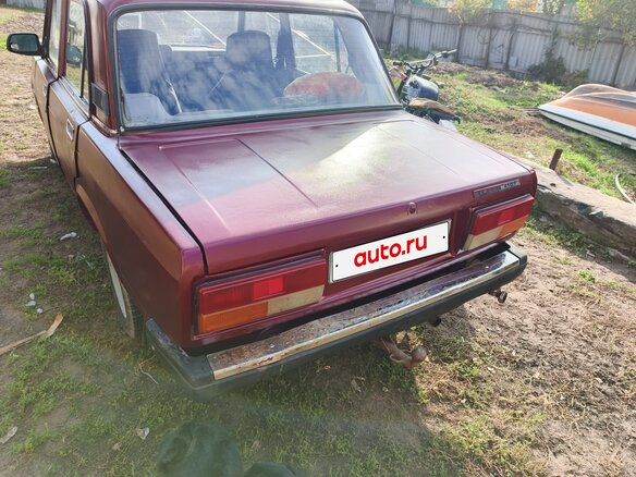 2007 Lada (ВАЗ) 2107, красный, 135000 рублей - вид 5