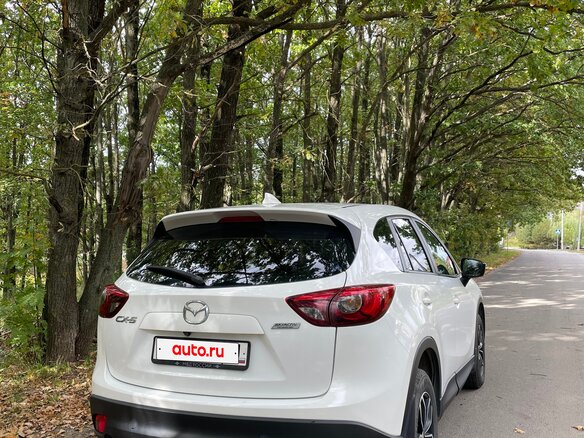 2015 Mazda CX-5 I Рестайлинг, белый, 1700000 рублей - вид 8