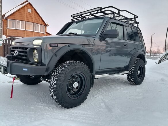 2020 Lada (ВАЗ) 2121 (4x4) Bronto I Рестайлинг, серый - вид 3