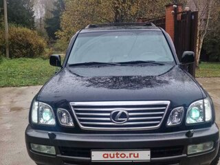 2006 Lexus LX 470 II Рестайлинг, чёрный, 2050000 рублей, вид 3