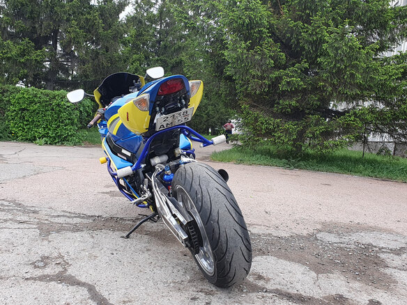 2005 Suzuki GSX-R 1000, синий, 650000 рублей - вид 2