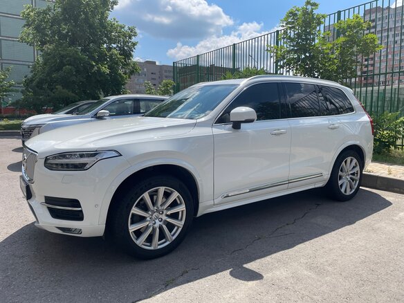 2019 Volvo XC90 II, белый - вид 9