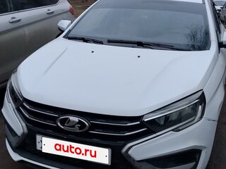 2023 Lada (ВАЗ) Vesta I Рестайлинг (NG), белый, 1300000 рублей, вид 1