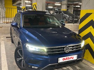 2018 Volkswagen Tiguan II, синий, 2700000 рублей, вид 2