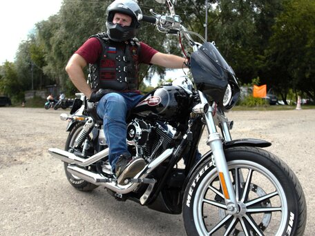 2007 Harley-Davidson Dyna Low Rider, чёрный, 890000 рублей, вид 5