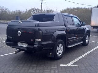 2012 Volkswagen Amarok Double Cab full-time I, чёрный, 1530000 рублей, вид 4