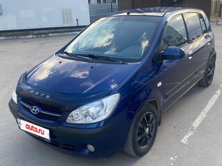 2008 Hyundai Getz I Рестайлинг, синий, 400000 рублей, вид 1