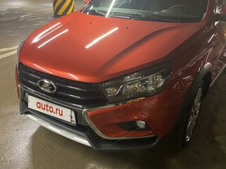 2019 Lada (ВАЗ) Vesta Cross I, красный, 990000 рублей, вид 2