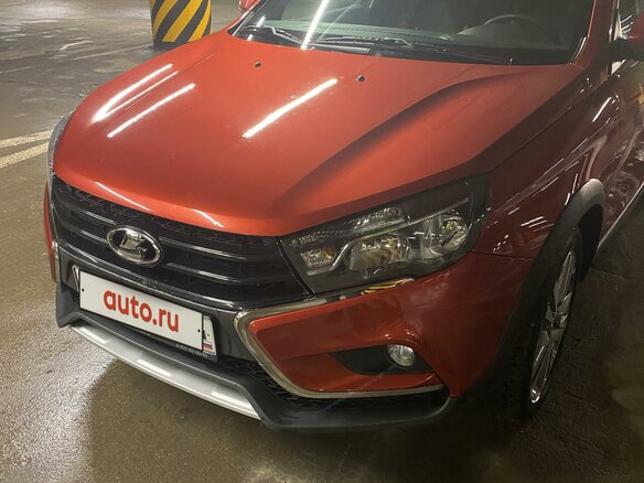 2019 Lada (ВАЗ) Vesta Cross I, красный - вид 1
