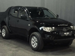 2012 Mitsubishi L200 IV, чёрный, 1250000 рублей, вид 3