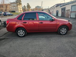 2012 Lada (ВАЗ) Granta I, серебристый, 400000 рублей, вид 4